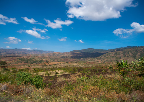 Ethiopian highlands landscape, Gamo gofa omo, Arba minch, Ethiopia