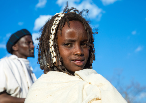 Dabale age grade boy during the Gada system ceremony in Borana tribe, Oromia, Yabelo, Ethiopia