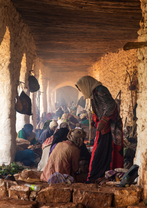 Oromo pilgrims camp in Sheikh Hussein shrine, Oromia, Sheik Hussein, Ethiopia