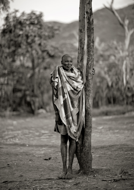 Mister Winjala, Suri Tribe, Turgit Village, Omo Valley, Ethiopia