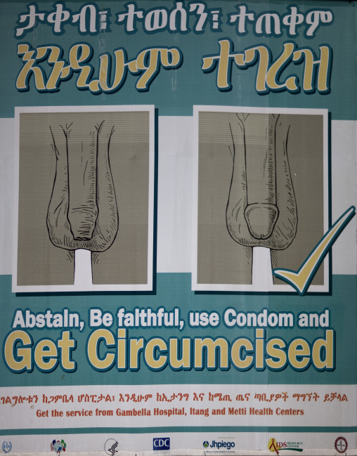 Promotion of circumcision, Gambella province, Ethiopia