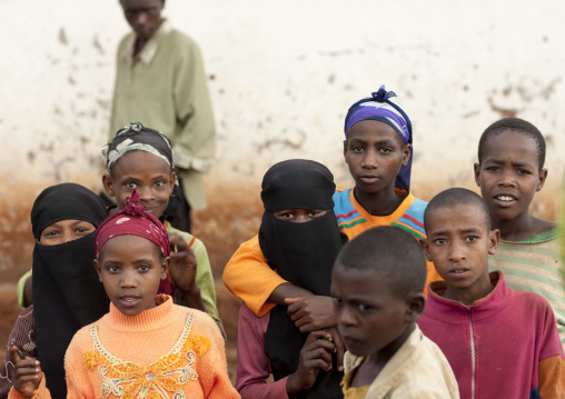Oromo Kids, Kumbi Village, Ethiopia