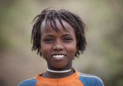 Karrayyu Girl Smiling, Ethiopia