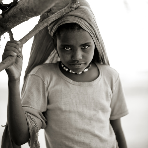 Veiled Karrayyu Girl, Lake Metahara Area, Ethiopia
