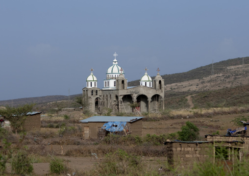Orthodox church in addis ababa suburbs, Ethiopia