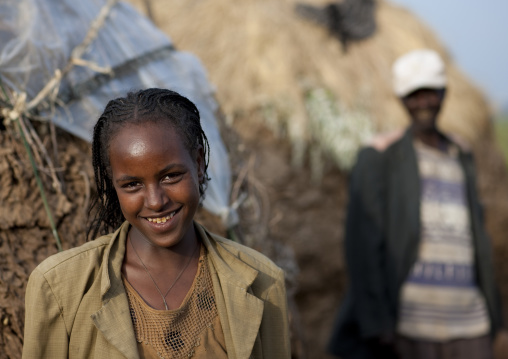 Oromo Woman Smiling, Ganet, Ethiopia
