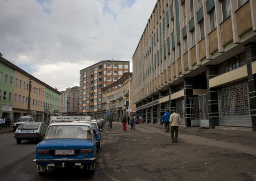 Old italian district in addis ababa, Ethiopia