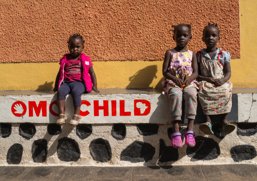Mingi children in Omo child foundation, Omo valley, Jinka, Ethiopia