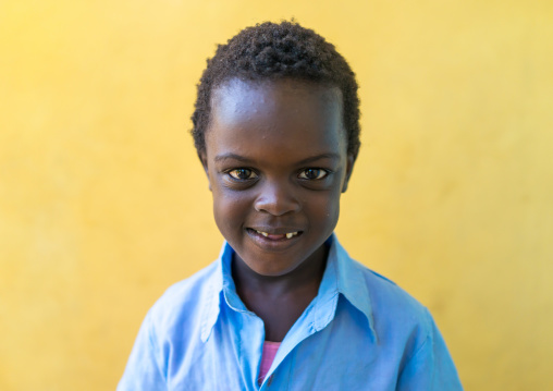 Mingi girl called Tensai in Omo child foundation, Omo valley, Jinka, Ethiopia