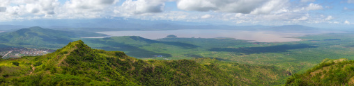 Panoramic view of Chamo lake, Gamo Gofa Zone, Ganta, Ethiopia