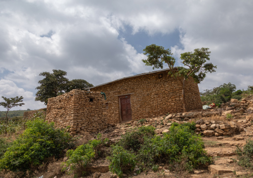 Traditional argoba stone houses village, Harari Region, Koremi, Ethiopia