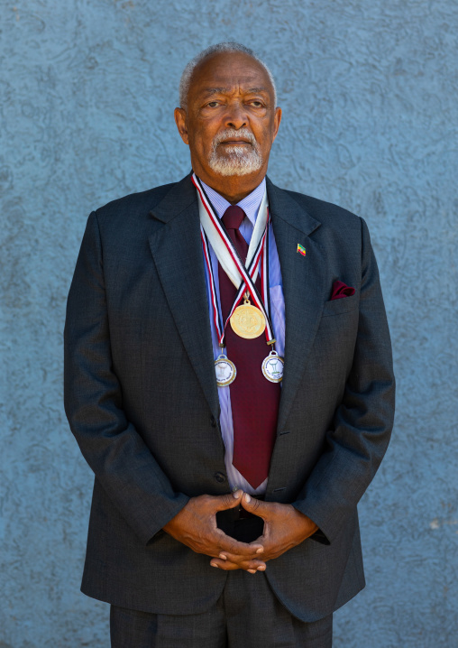 Daniel jite mesfin president of the ethiopian patriots, Addis Abeba region, Addis Ababa, Ethiopia