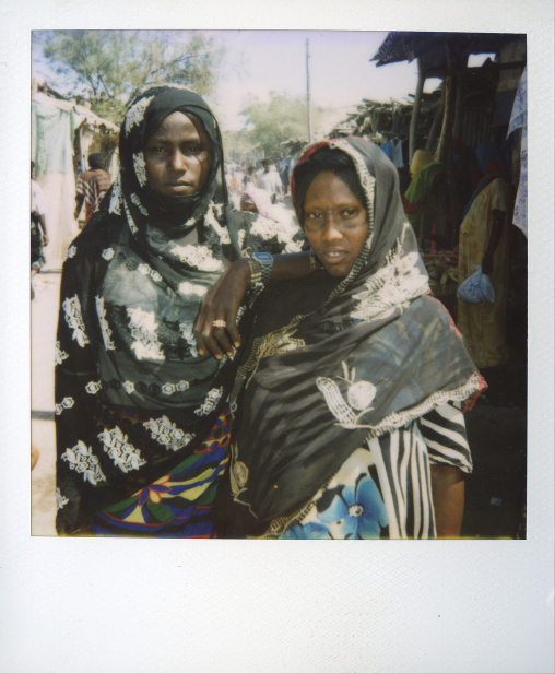 Afar tribe women with scarifications on her face, Assaita, Afar regional state, Ethiopia