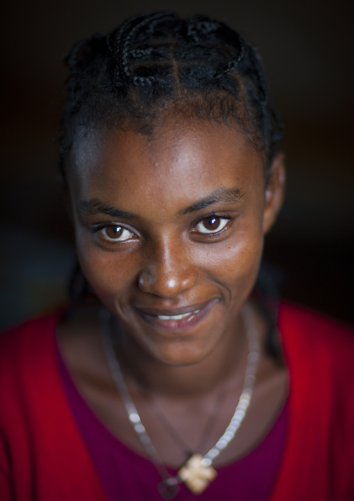 Smiling Woman, Jemu, Omo Valley, Ethiopia