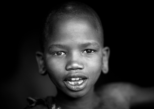 Suri tribe boy, Kibish, Omo valley, Ethiopia