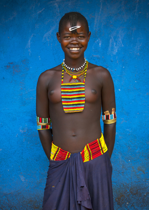 Bana Tribe Girl, Dimeka, Omo Valley, Ethiopia