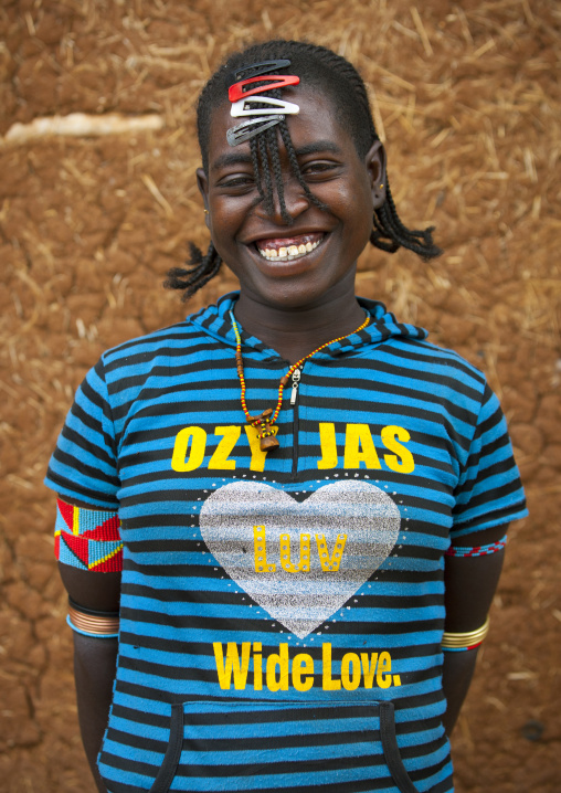 Bana Tribe Girl, Key Afer, Omo Valley, Ethiopia