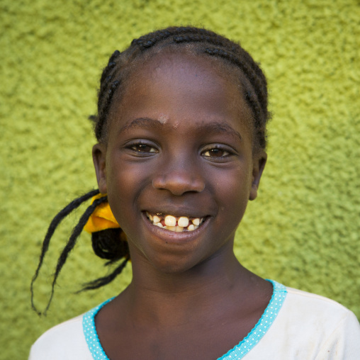 Mingi girl rescued in omochild foundation, Jinka, Omo valley, Ethiopia