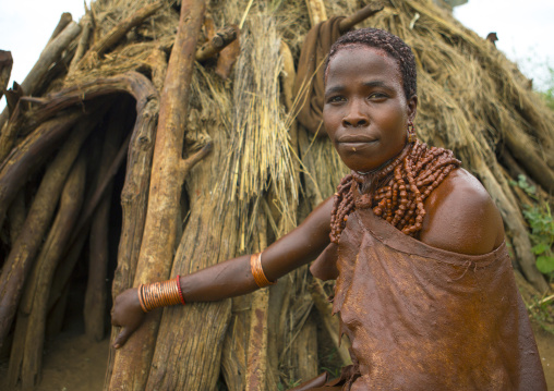 Uta Woman Hamer Tribe, Turmi, Omo Valley, Ethiopia