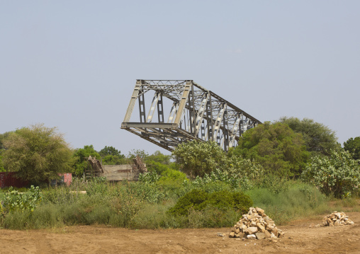 Bridge Over Omo River, Omorate, Omo Valley, Ethiopia