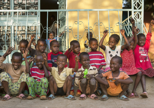 Mingi kids rescued in omochild foundation, Jinka, Omo valley, Ethiopia