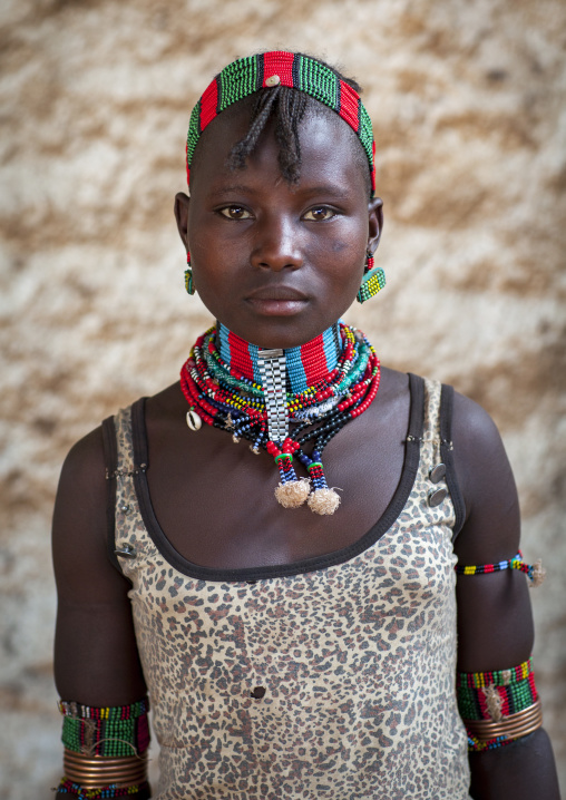 Hamer Teenager, Dimeka, Omo Valley, Ethiopia
