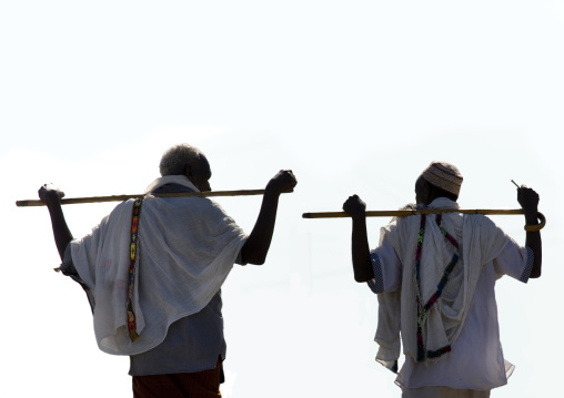 Afar tribe old men, Assaita, Afar regional state, Ethiopia