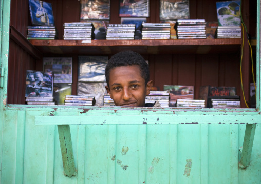 Man Selling Cd, Harar, Ethiopia