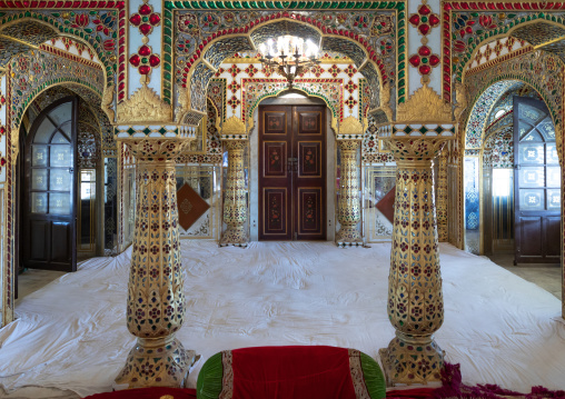 City palace room, Rajasthan, Jaipur, India