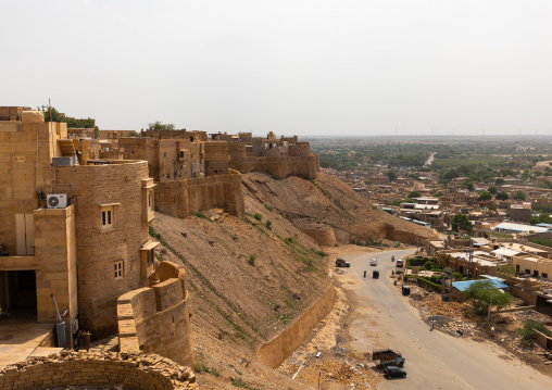 The remparts of the fort, Rajasthan, Jaisalmer, India