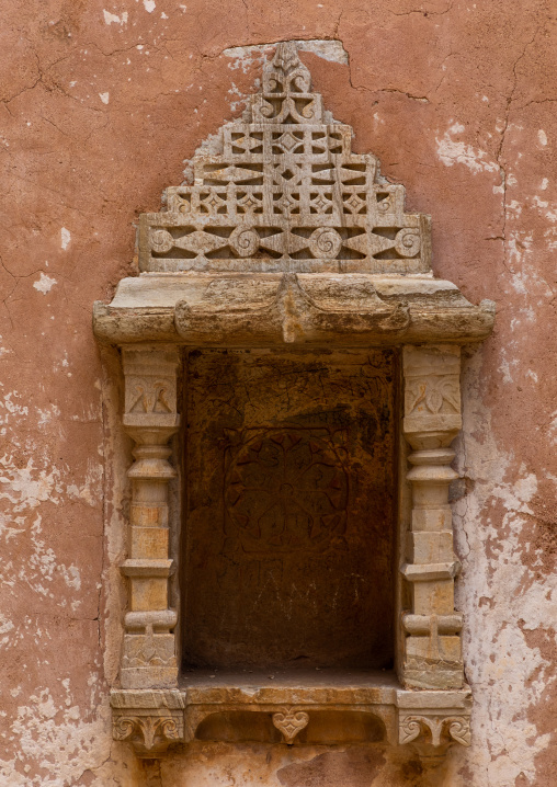 Rana kumbh palace window at Chittorgarh fort, Rajasthan, Chittorgarh, India