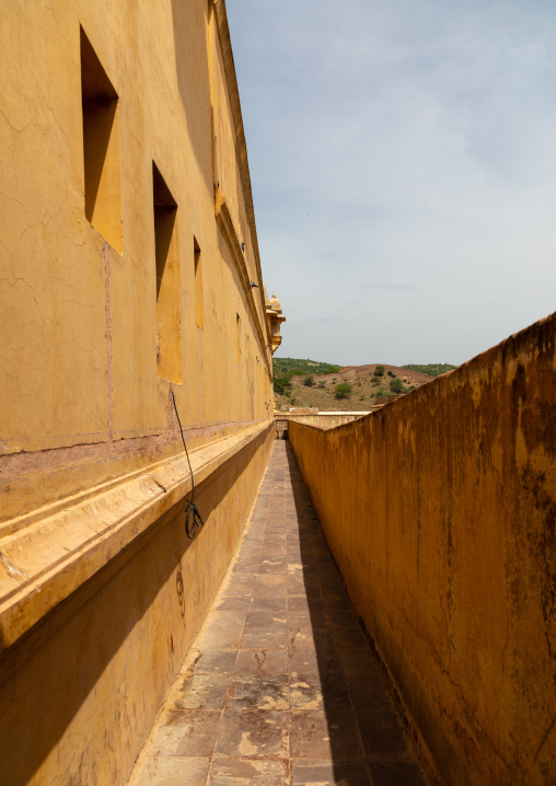 Jaigarh fort walls, Rajasthan, Amer, India