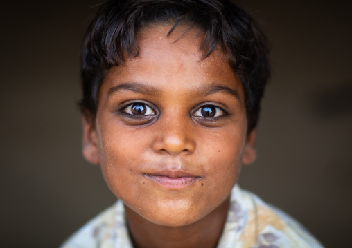Portrait of a rajasthani boy, Rajasthan, Jaisalmer, India