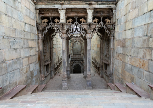Entrance of Raniji ki baori called the queen's stepwell, Rajasthan, Bundi, India