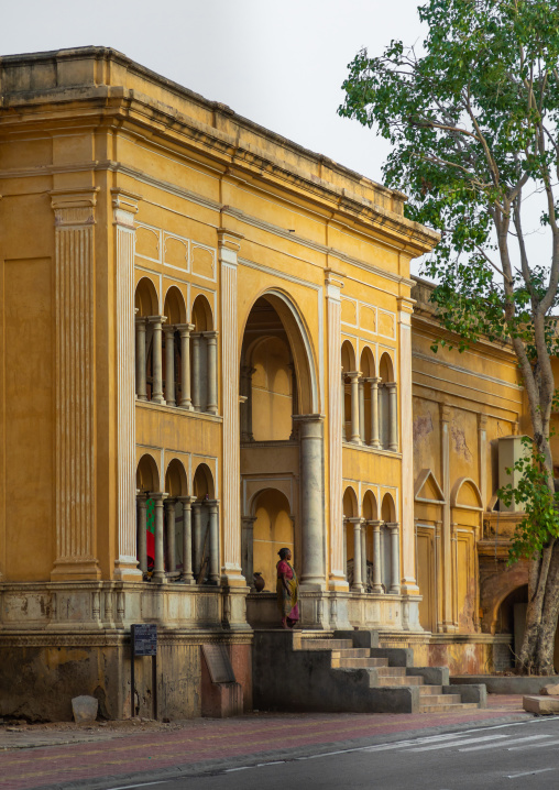 Yellow historic building, Rajasthan, Jaipur, India