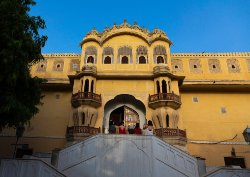 Back side of Hawa Mahal palace of wind, Rajasthan, Jaipur, India
