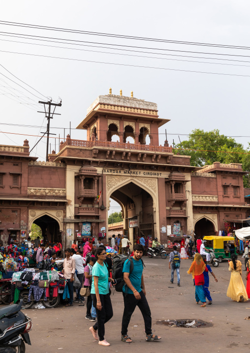 Gate of the old town, Rajasthan, Jodhpur, India