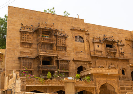 Old haveli, Rajasthan, Jaisalmer, India
