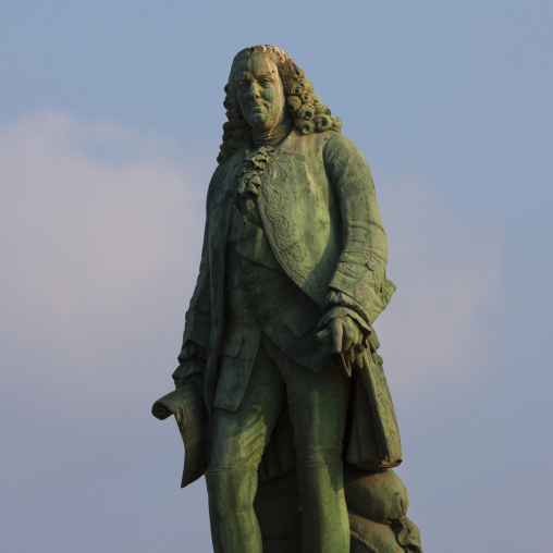 Statue Of Joseph François Dupleix, Former Governor General Of French India, Pondicherry, India
