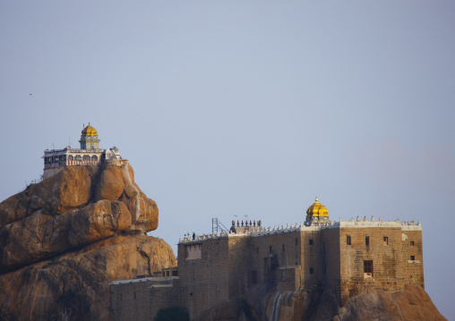Located On The Upper Part Of The Town The Rock Fort Temple In Trichy, India