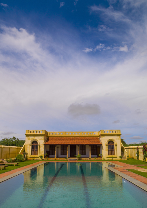 Swimming-pool At Visalam Hotel, Kanadukathan Chettinad, India