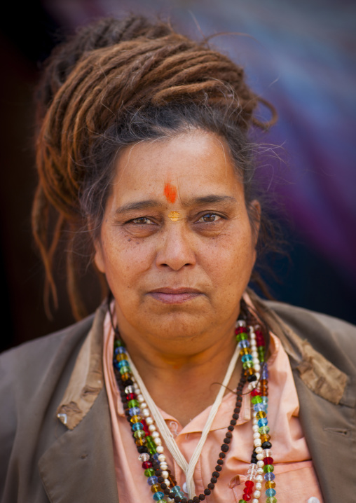 Sadhu Woman, Maha Kumbh Mela, Allahabad, India