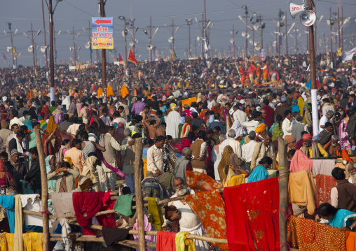 Crowd At Maha Kumbh Mela, Allahabad, India