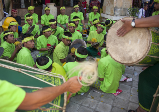 Musicians During A Festival, Mataram, Lombok Island, Indonesia