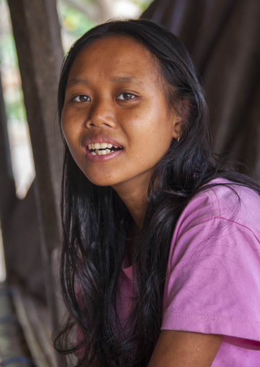 Woman From Sasak Tribe, Mataram, Lombok Island, Indonesia