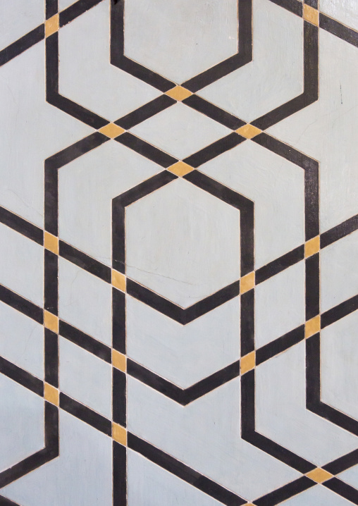 Pattern Inside The Blue Mosque, Tabriz, Iran