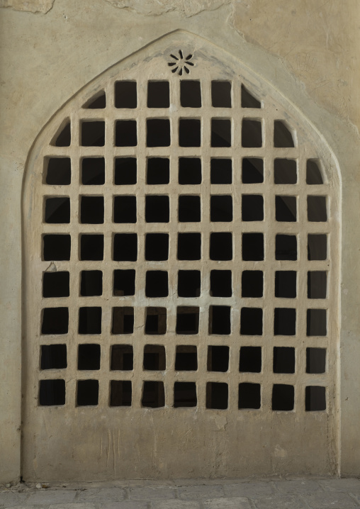 Jameh mosque window, Isfahan province, Natanz, Iran