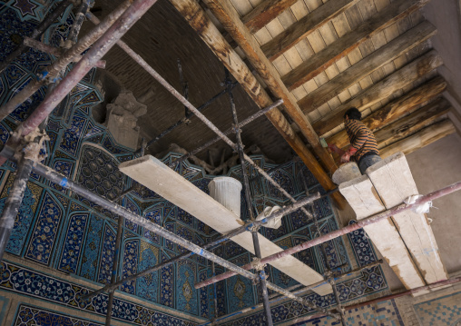 Renovation of an old building, Isfahan province, Isfahan, Iran