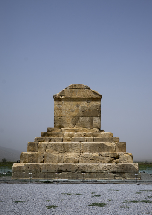 The tomb of cyrus the great, Fars province, Pasargadae, Iran