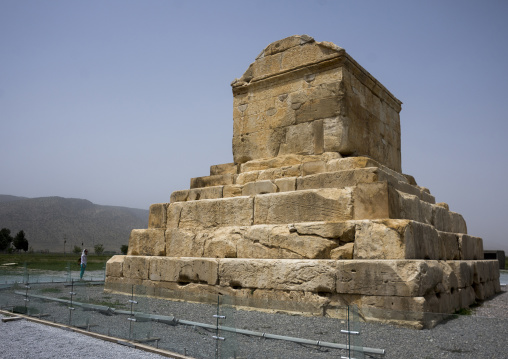 The tomb of cyrus the great, Fars province, Pasargadae, Iran